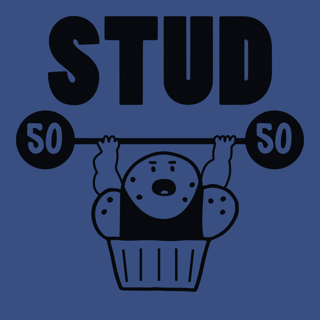 Stud Muffin T-Shirt BLUE