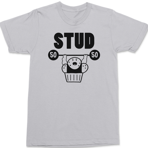 Stud Muffin T-Shirt SILVER