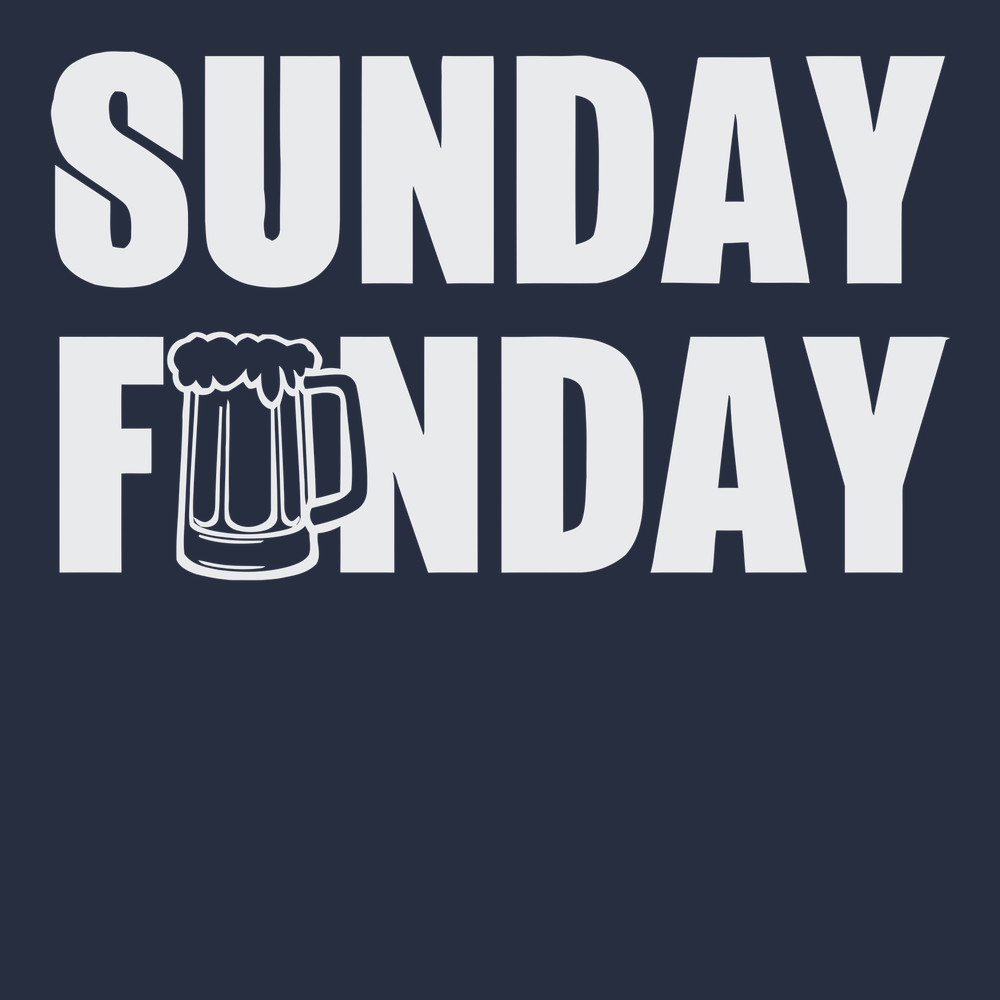 Sunday Funday T-Shirt NAVY