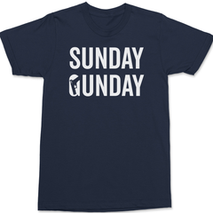 Sunday Gunday T-Shirt NAVY
