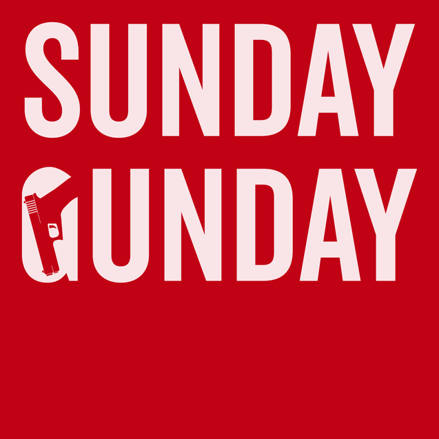 Sunday Gunday T-Shirt RED