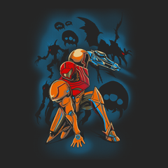 Super Metroid T-Shirt BLACK