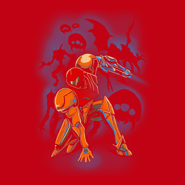 Super Metroid T-Shirt RED