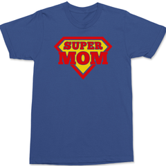 Super Mom T-Shirt BLUE