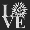 Supernatural Love T-Shirt BLACK