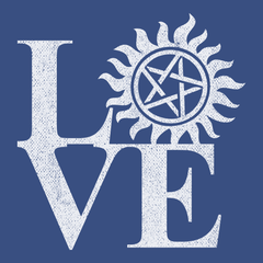 Supernatural Love T-Shirt BLUE