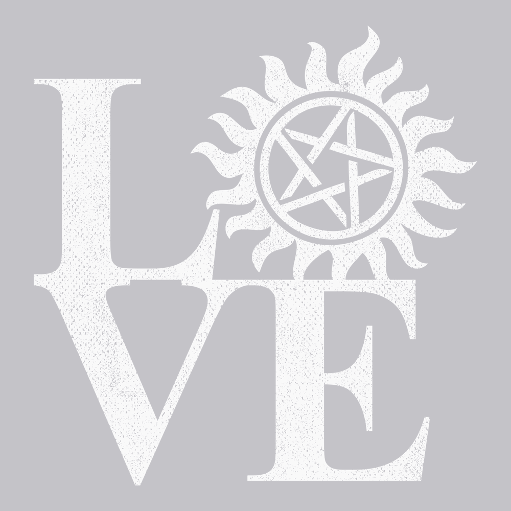 Supernatural Love T-Shirt SILVER