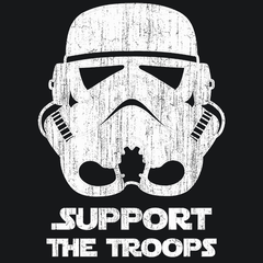 Support The Troops T-Shirt - Textual Tees