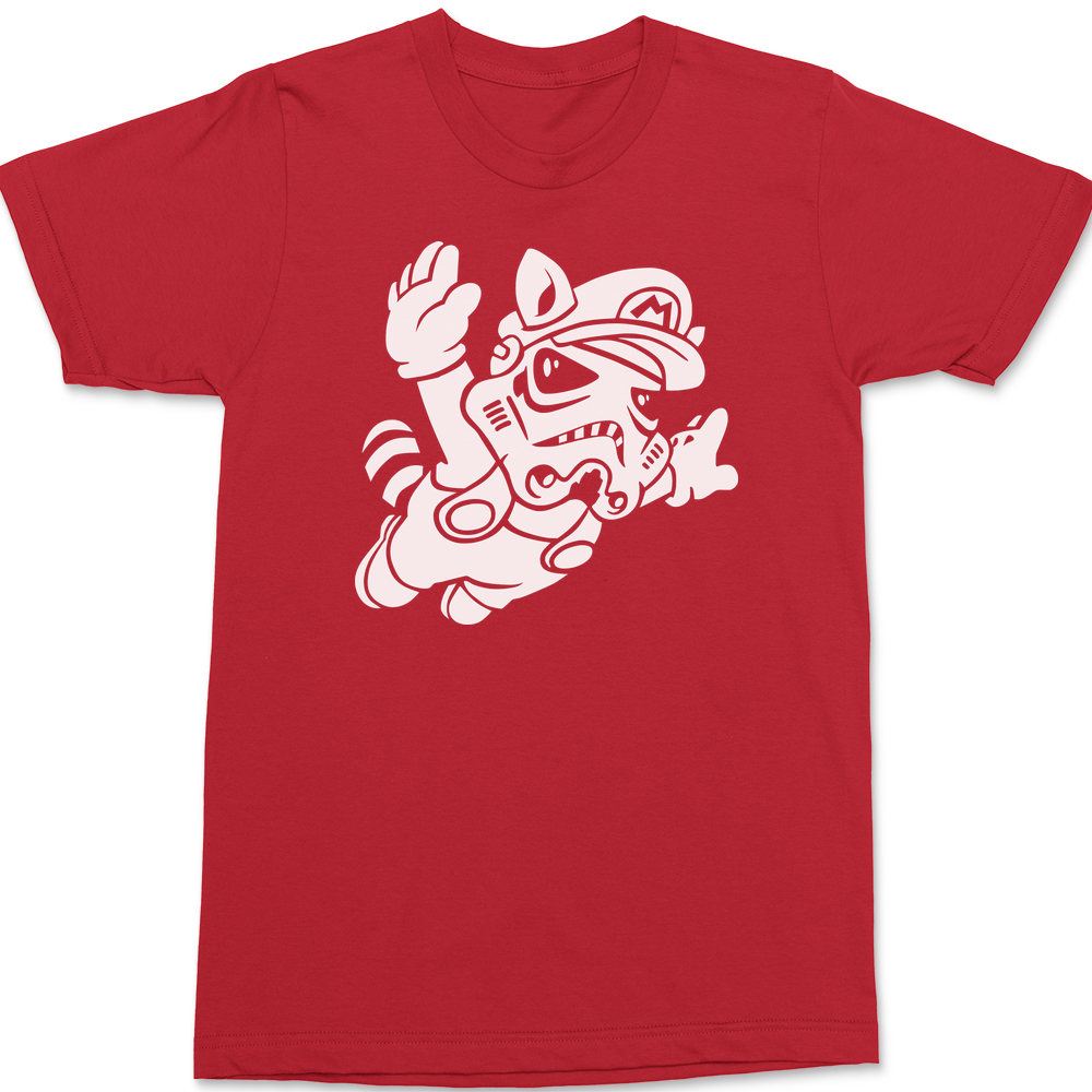 Tanooki Trooper T-Shirt RED