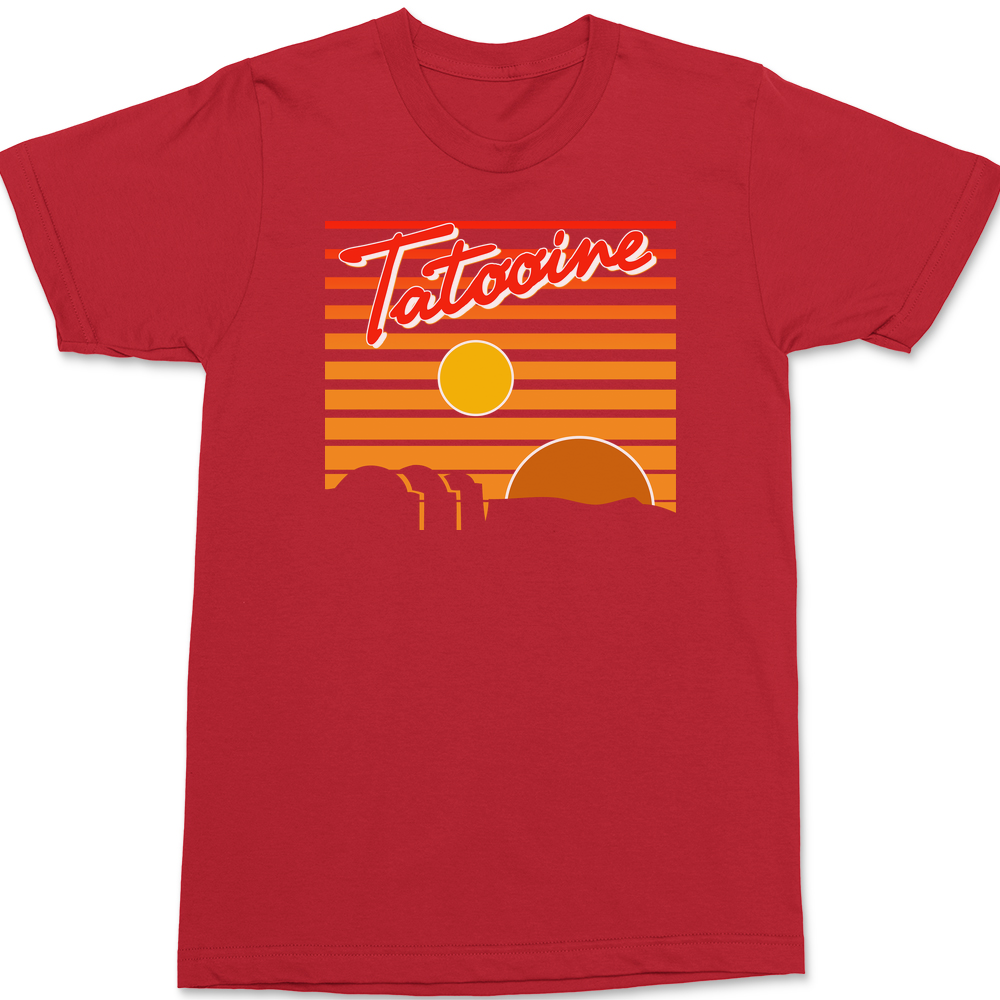 Tatooine T-Shirt RED