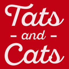 Tats and Cats T-Shirt RED