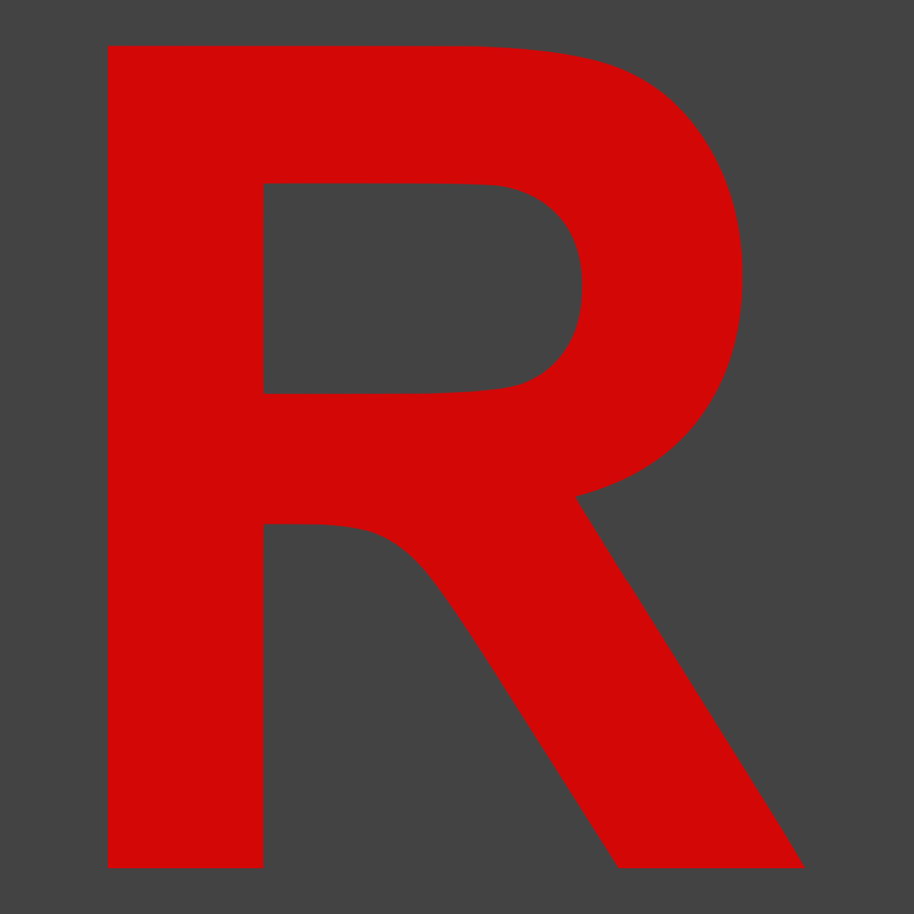Team Rocket T-Shirt CHARCOAL