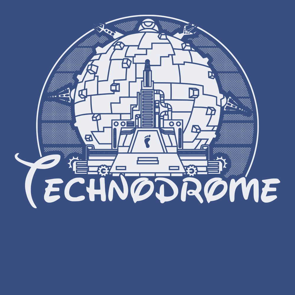 Technodrome T-Shirt BLUE