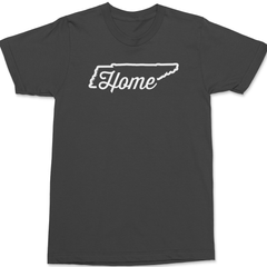 Tennessee Home T-Shirt CHARCOAL