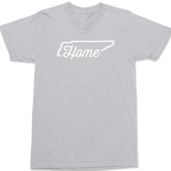 Tennessee Home T-Shirt SILVER
