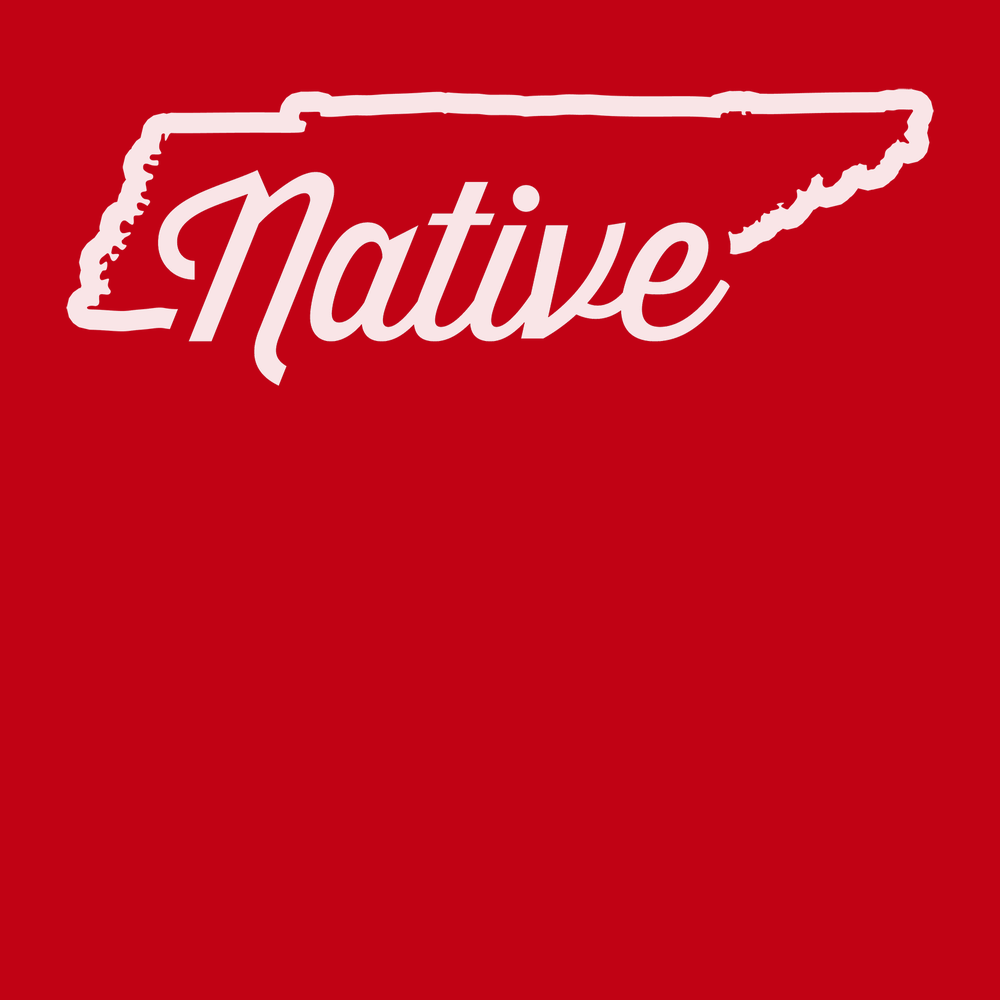 Tennessee Native T-Shirt RED