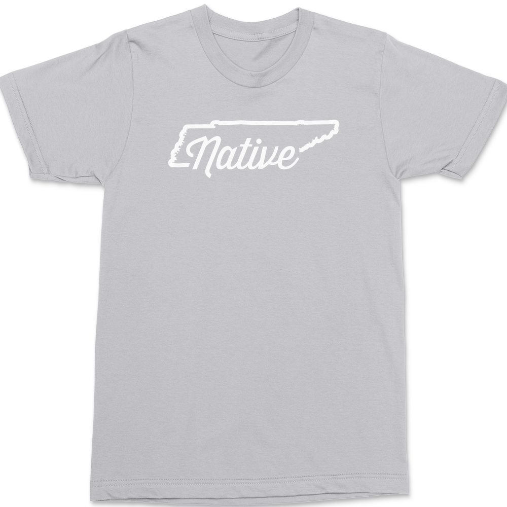 Tennessee Native T-Shirt SILVER