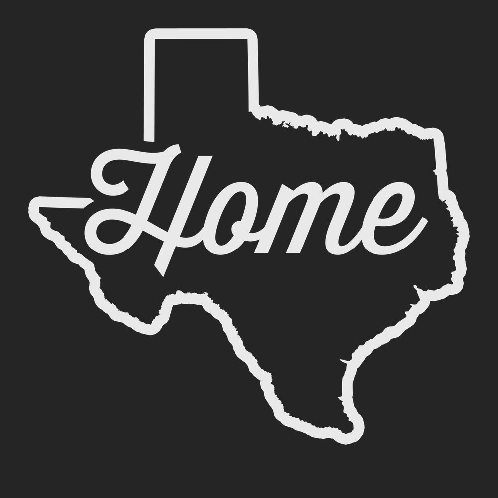 Texas Home T-Shirt BLACK