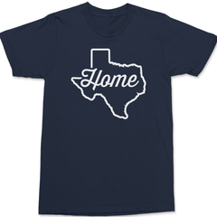 Texas Home T-Shirt NAVY