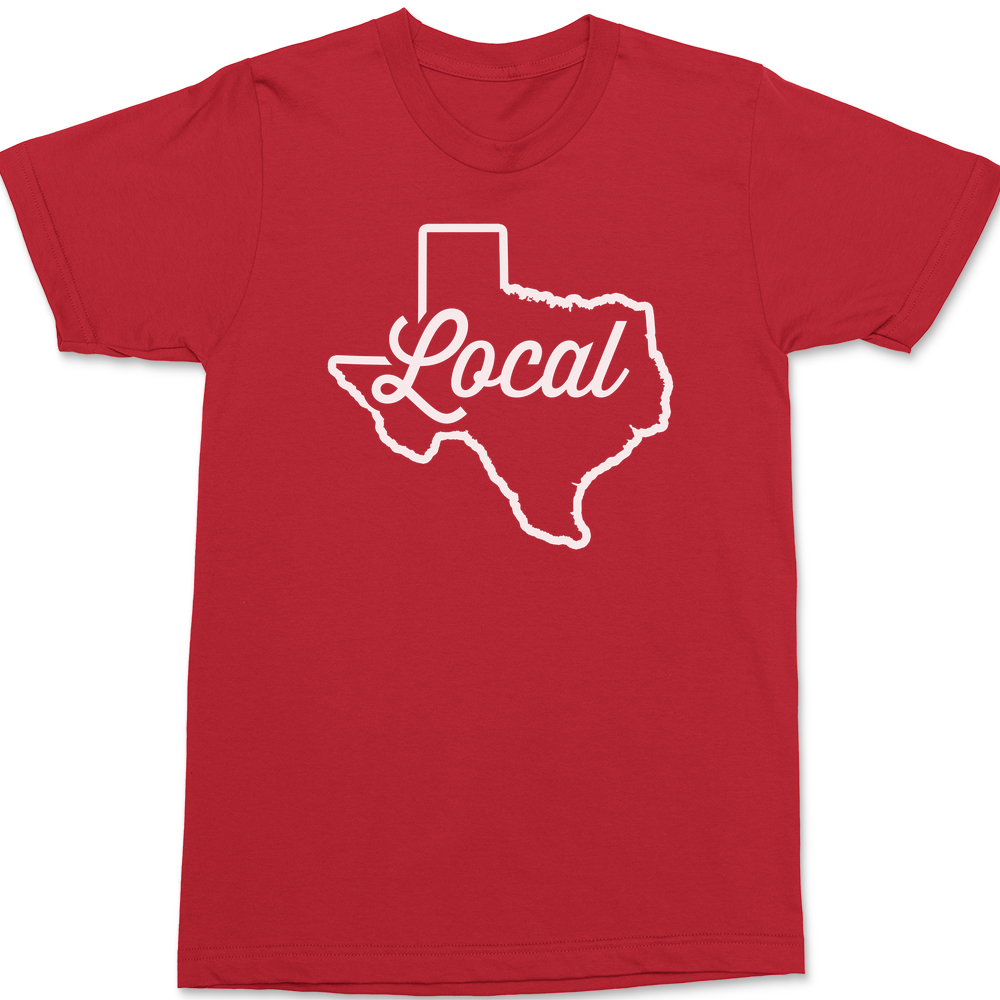 Texas Local T-Shirt RED