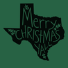 Texas Merry Christmas Yall T-Shirt GREEN