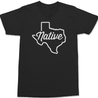 Texas Native T-Shirt BLACK