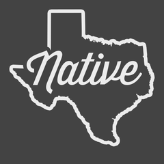 Texas Native T-Shirt CHARCOAL