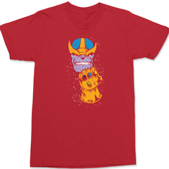 Thanos Infinity Gauntlet T-Shirt RED