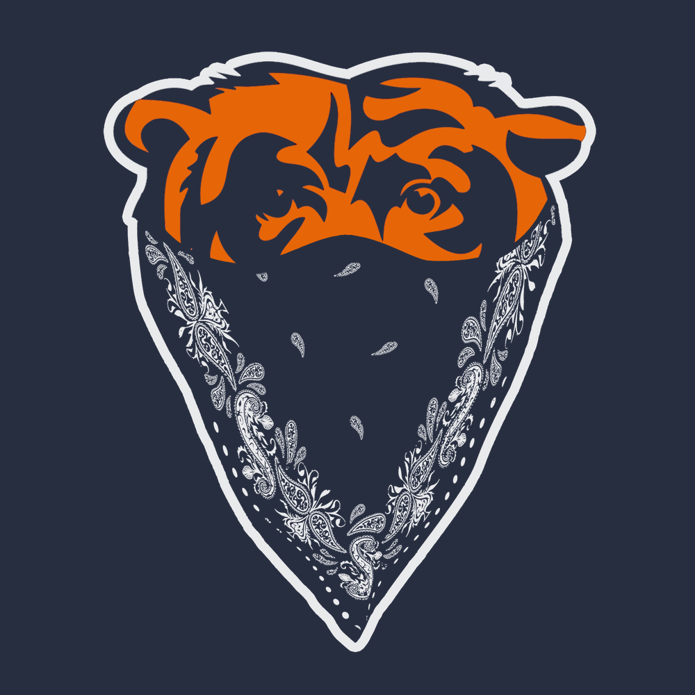 The Bears Bandana T-Shirt Navy