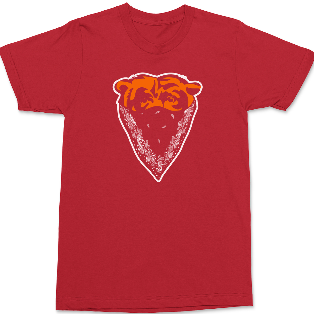 The Bears Bandana T-Shirt RED