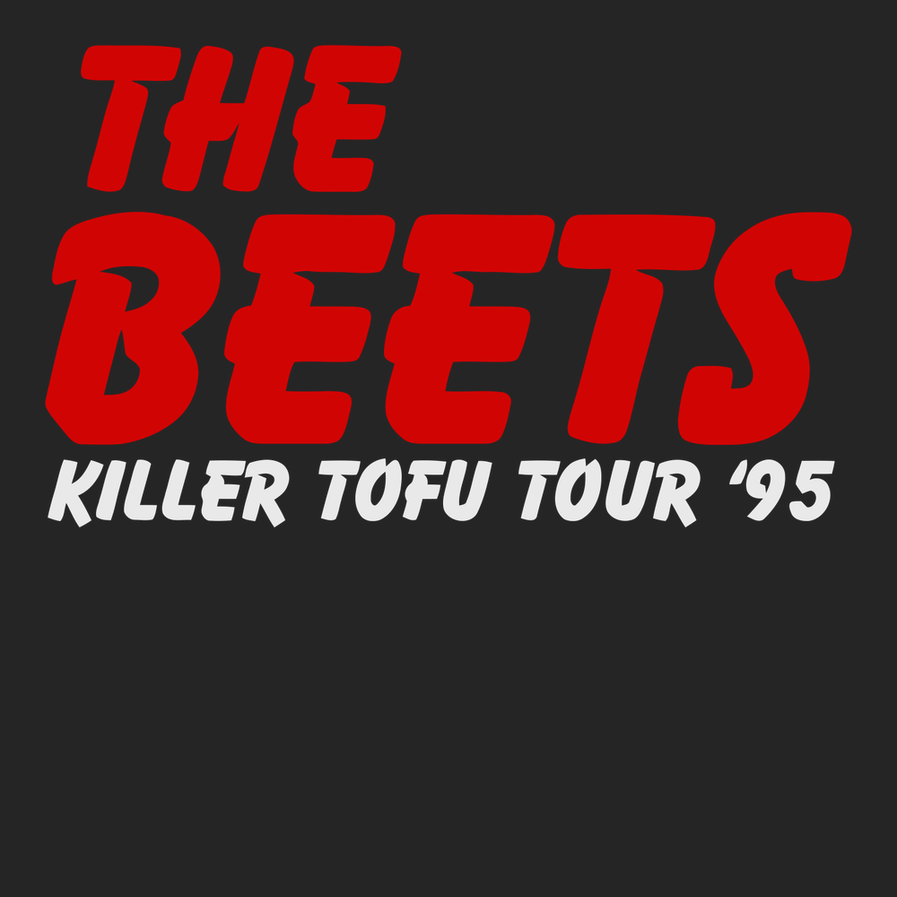 The Beets Killer Tofu Tour 95 T-Shirt BLACK