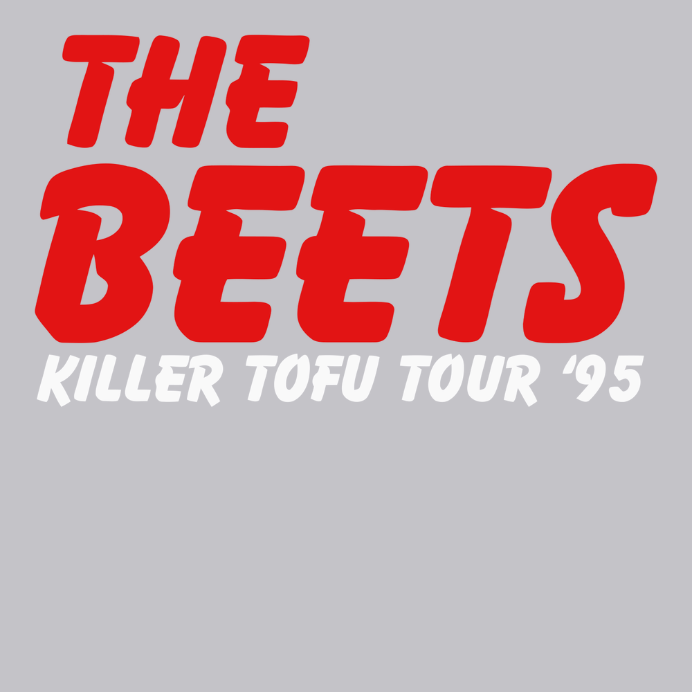 The Beets Killer Tofu Tour 95 T-Shirt SILVER