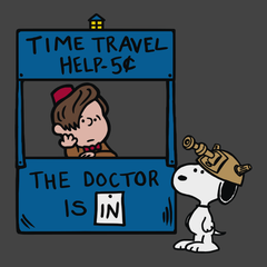 The Doctor Is In T-Shirt CHARCOAL