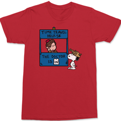 The Doctor Is In T-Shirt RED