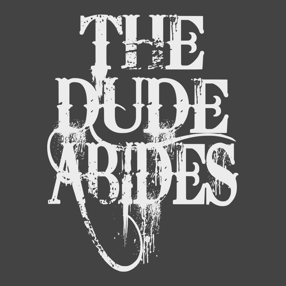 The Dude Abides T-Shirt CHARCOAL