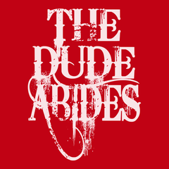 The Dude Abides T-Shirt RED