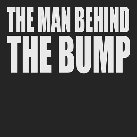 The Man Behind The Bump T-Shirt BLACK