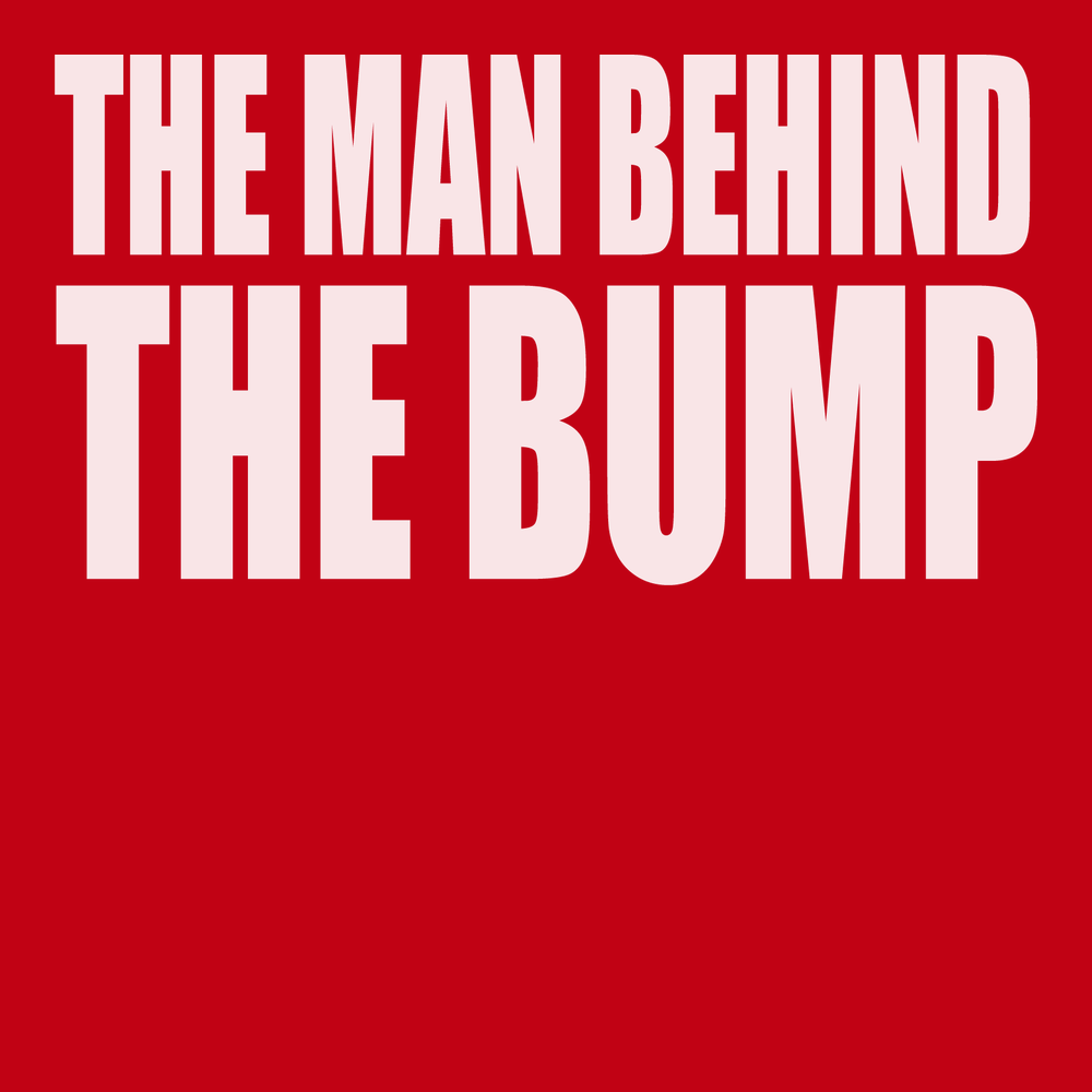 The Man Behind The Bump T-Shirt RED