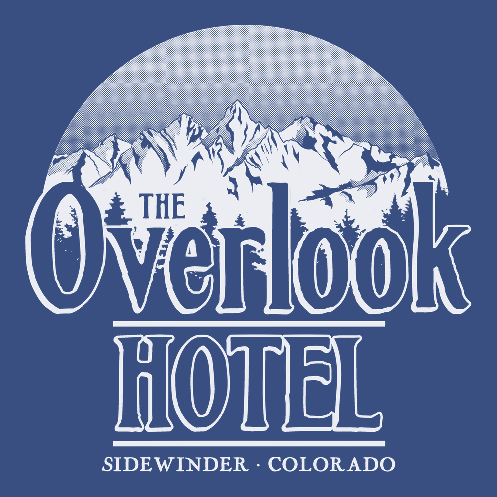 The Overlook Hotel T-Shirt BLUE