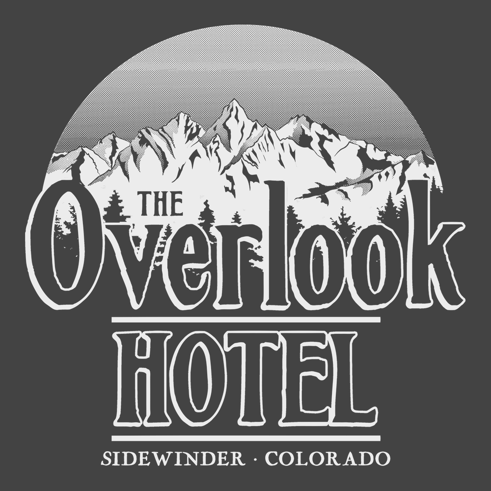 The Overlook Hotel T-Shirt CHARCOAL