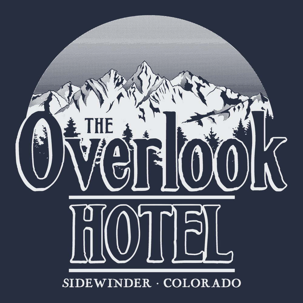 The Overlook Hotel T-Shirt NAVY