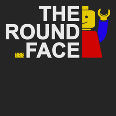 The Round Face T-Shirt BLACK