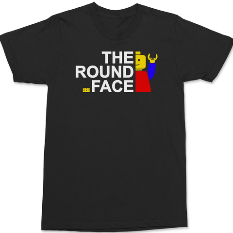 The Round Face T-Shirt BLACK