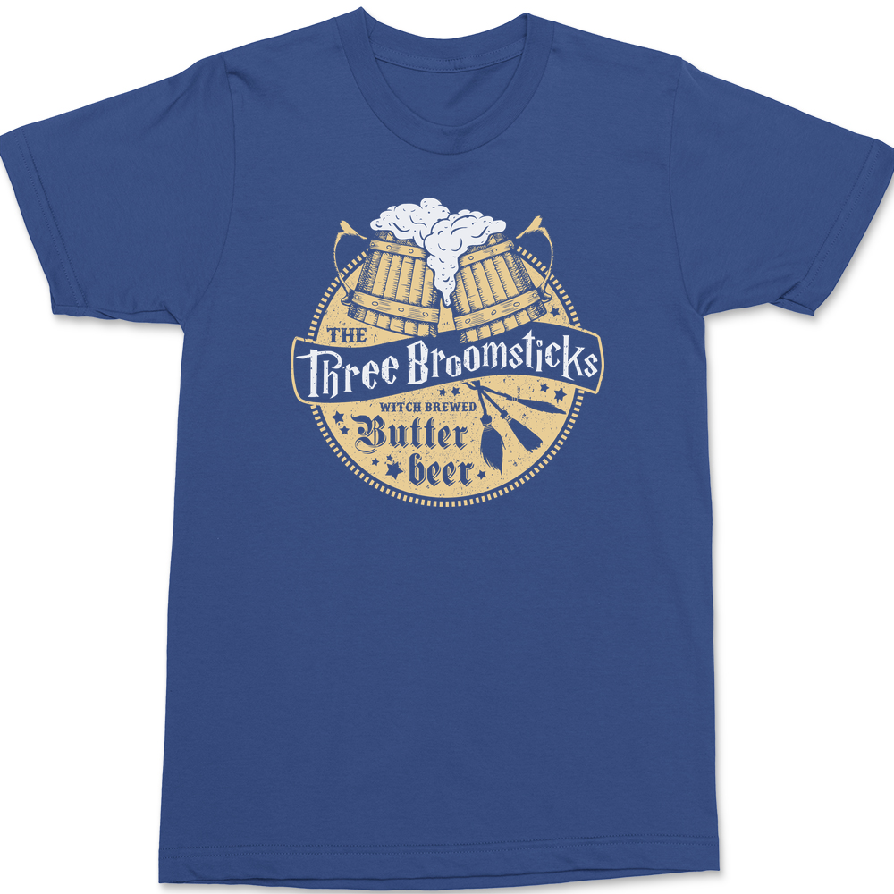 Three Broomsticks T-Shirt BLUE