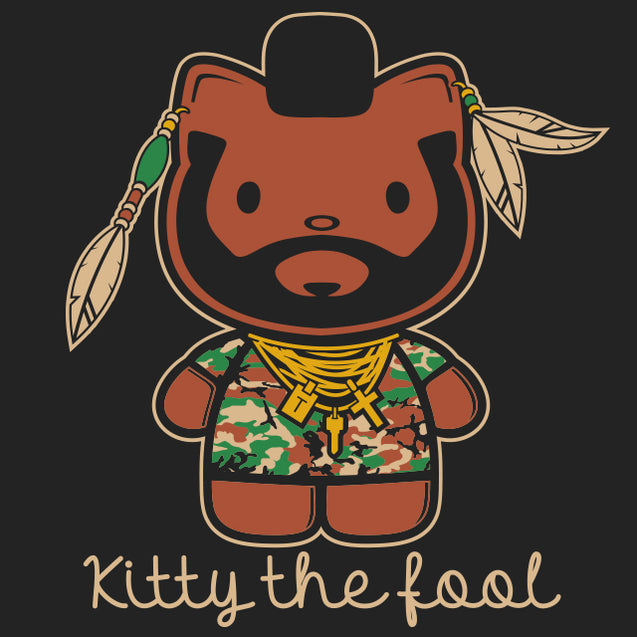 Kitty The Fool T-Shirt - Textual Tees