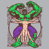 Vitruvian Hulk T-Shirt - Textual Tees