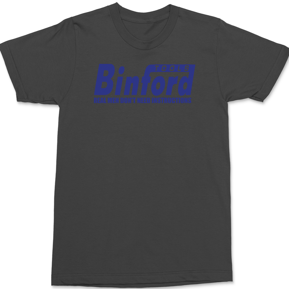 Tool Time Binford Tools T-Shirt CHARCOAL