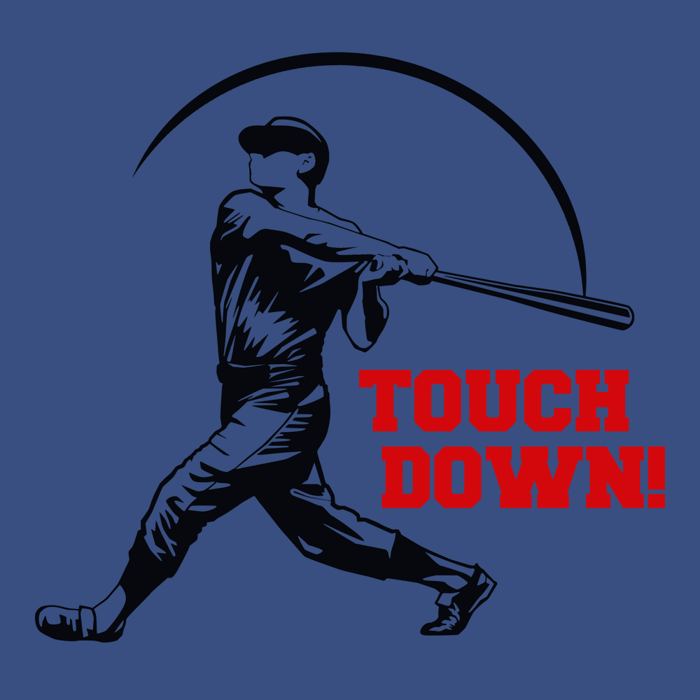 Touch Down T-Shirt BLUE
