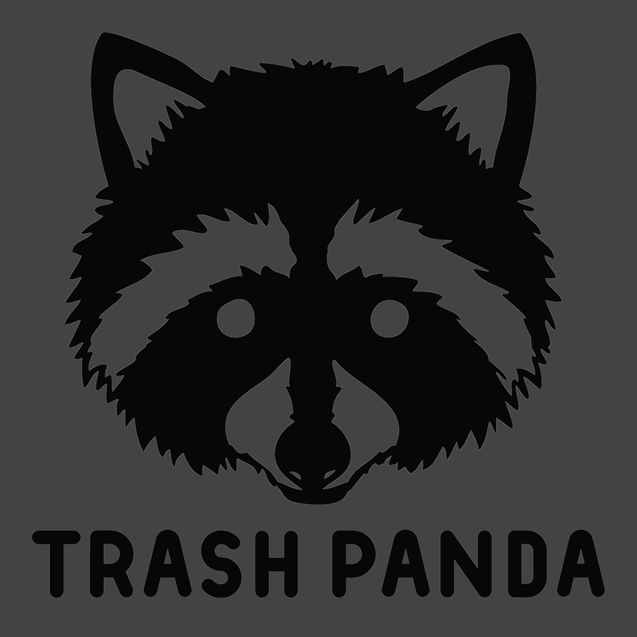 Trash Panda T-Shirt CHARCOAL