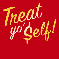 Treat Yo Self T-Shirt RED